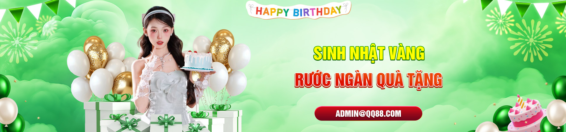 Banner sinh nhật qq88